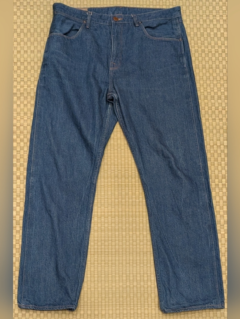 Freenote Wilkes Western 12 oz. Vintage Blue Selvedge Denim Men's Size 35 x 30